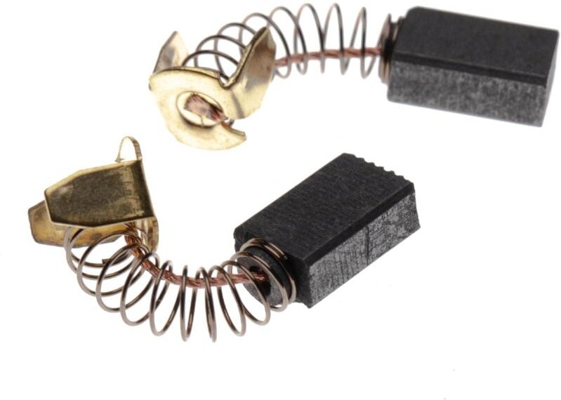 Vhbw - 2x Kohlebürste 5 x 8 x 12,4 mm kompatibel mit Makita 3702, 4300BV, 1923, 4300BA, 4300A, 4014B, 3702B, 3700B, 1923...