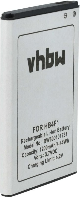 vhbw Akku kompatibel mit Huawei EC5321, M860, i-Mo, ET5321, MiFi E6939, P51 Router Modem Hotspots (1200 mAh, 3,7 V, Li-I...