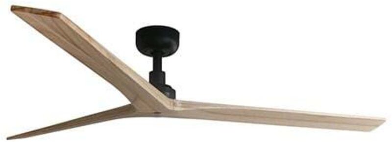 Klim l Ventilator ohne Licht schwarz/Eiche Ø150cm