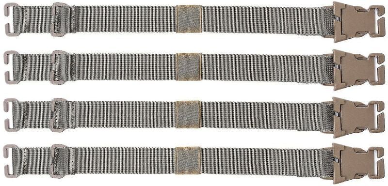 Woosien - 4er-Pack Molle-Schultergurt-Rucksack-Westen-Adaptergürtel, Outdoor-C-kompatibel