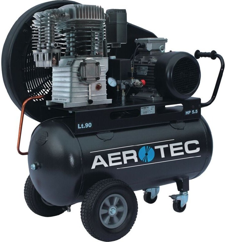 Thumbnail - Kompressor 780-90 780l/min 10bar 4 kW 400 V,50 Hz 90l - 2010184 - Aerotec