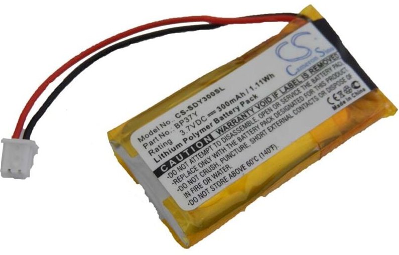 Vhbw - Akku kompatibel mit Dogtra YS300 Bark Control Collar Hundehalsband Hunde-Trainer (300mAh, 3,7V, Li-Polymer)