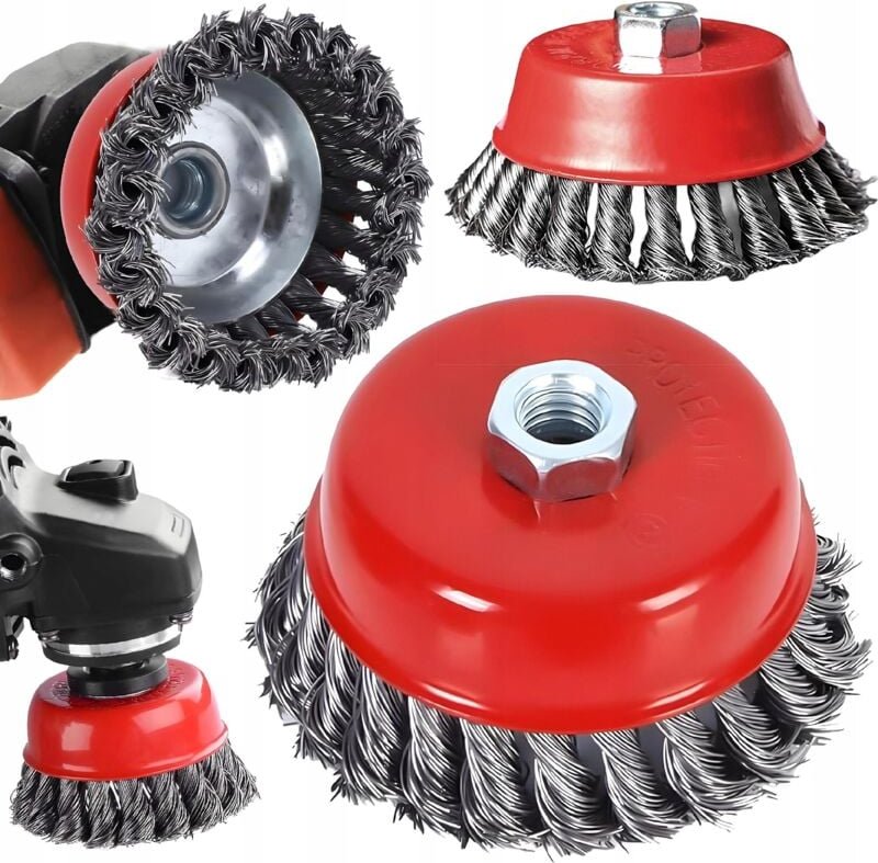 125 mm/M14 Topfdrahtbürste für Schleifmaschine
