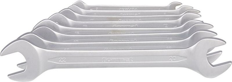 Doppelmaulschlüssel-Satz DIN3110 6-22 mm, 8-teilig - Format