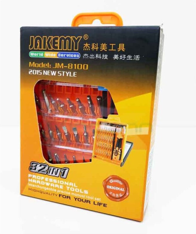 Trade Shop Traesio - Trade Shop - kit 32 Getriebeschrauber Zangen Reparatur Demontage Hardware JM-8100 -