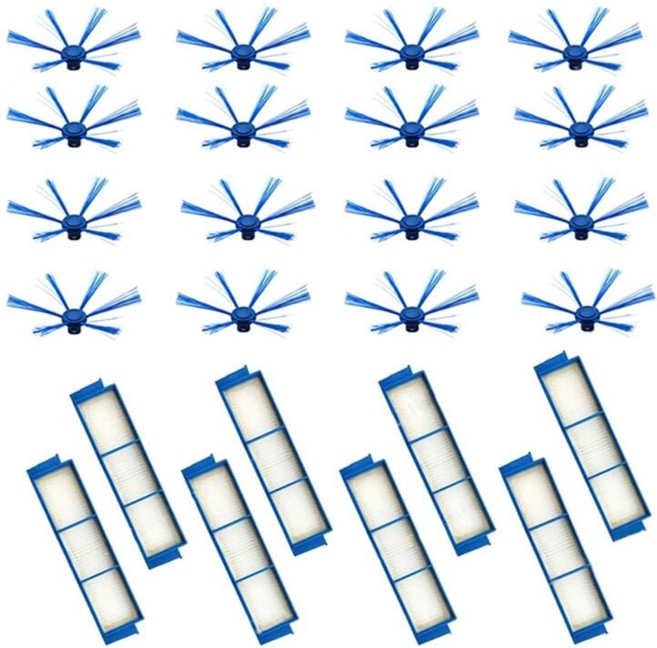 Für FC8007 FC8792 FC8794 FC8796 Seitenbürsten-Hepa-Filter
