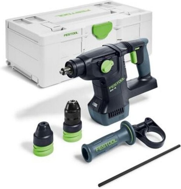 Thumbnail - Festool - Akku-Kombihammer khc 18 EB-Basic ohne Akku und Ladegerät im Systainer