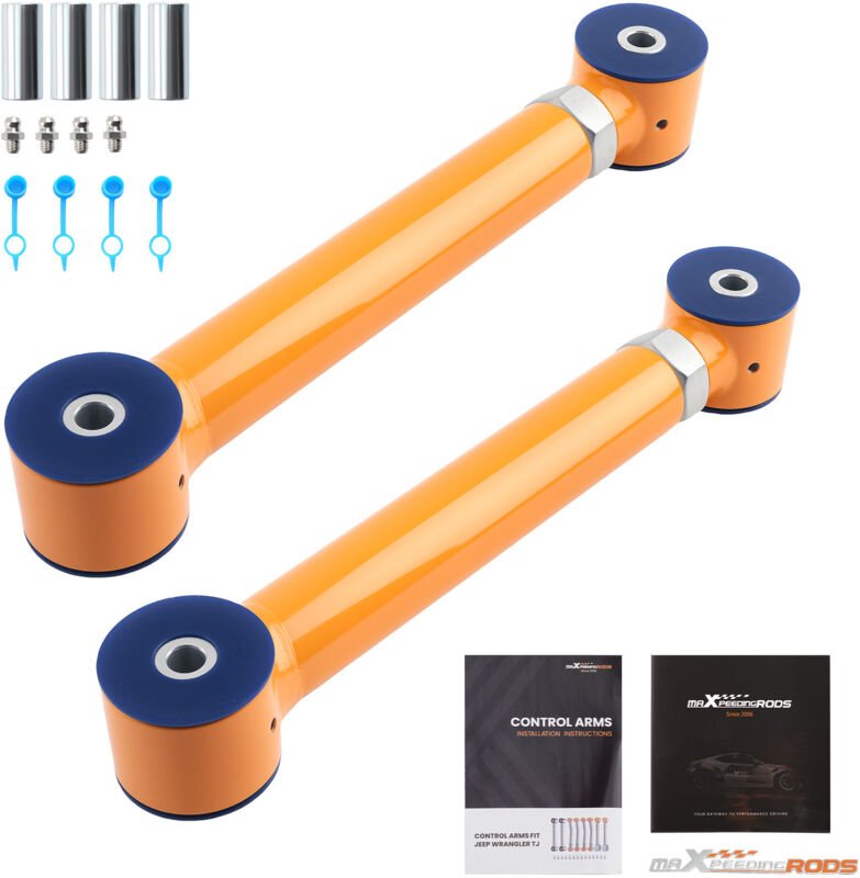 2x Hintere Obere Querlenker-Federungssatz For Jeep Tj Wrangler Zj Grand Cherokee