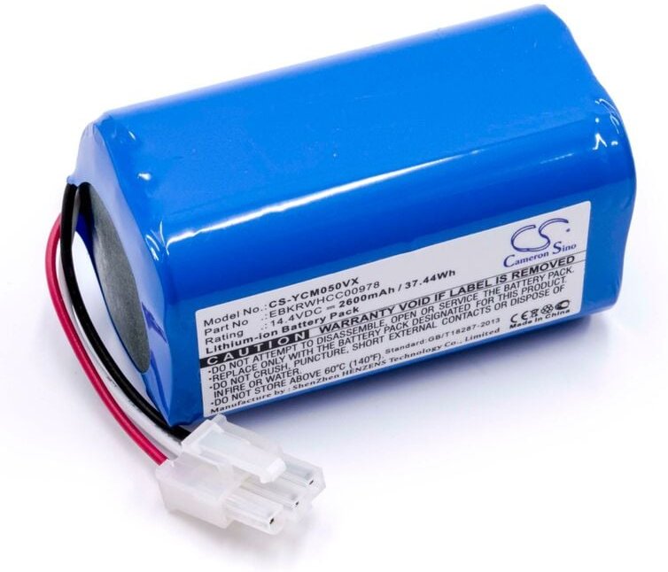 Akku kompatibel mit iCLEBO Smart YCR-M05-10, YCR-M05-10, YCR-M05-11 Staubsauger Home Cleaner Heimroboter (2600mAh, 14,4V...
