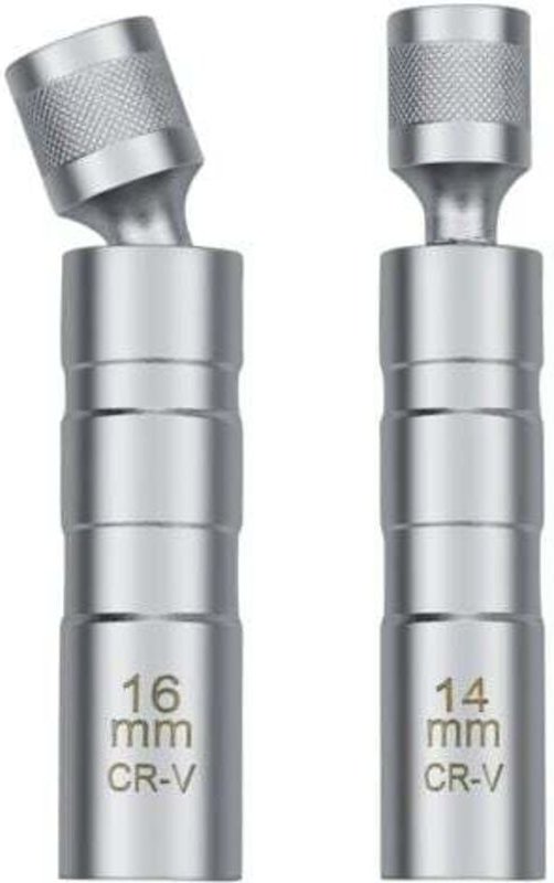 14/16-mm-Zündkerzenschlüssel, universelles magnetisches Zündkerzensteckschlüssel-Entfernungswerkzeug zum Entfernen von K...