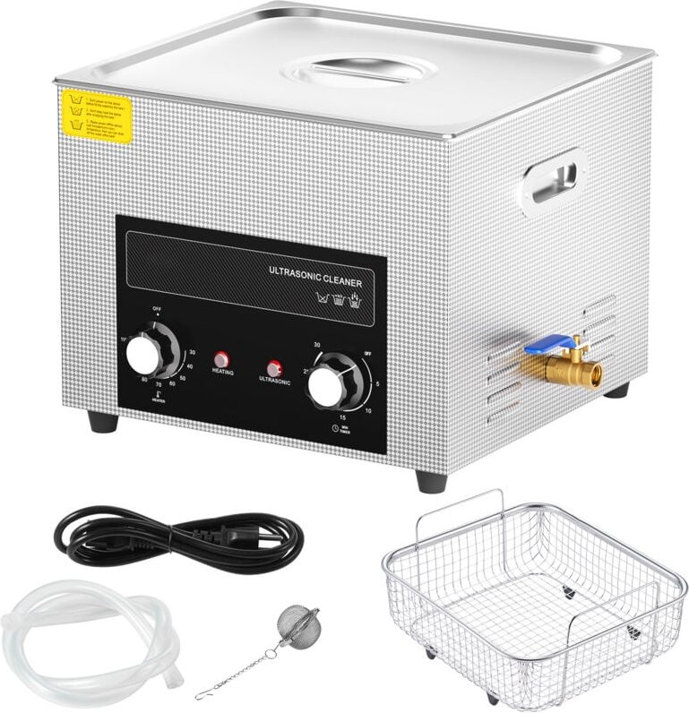 Thumbnail - 15L Ultraschallreiniger, 360 w digitale Schallkavitationsmaschine mit Heizung und Timer, für Laborwerkzeuge, Autoteile, ...