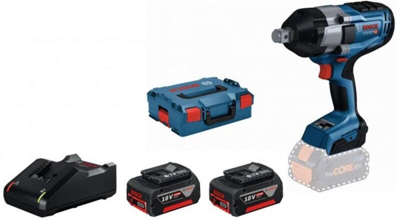 Werkzeug - 18V Akku-Schlagschrauber, 2 x 5,0 Ah Akkus, Ladegerät 06019J8522 - Bosch