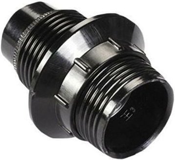 Electraline - gewindelampenfassung mit e14-anschlussring schwarz - 71133