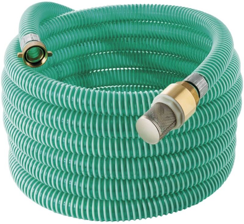 Saugkit 7 Meter mit Messingdüsen 1 Zoll 1/4