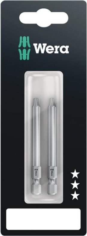 867/4 z torx bo Bits mit Bohrung sb, tx 10 x 70 mm, 2-teilig - Wera