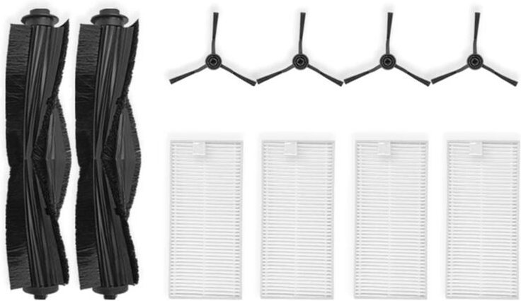 Für J20 Roboter-Staubsauger Hauptseitenbürste Hepa-Filter