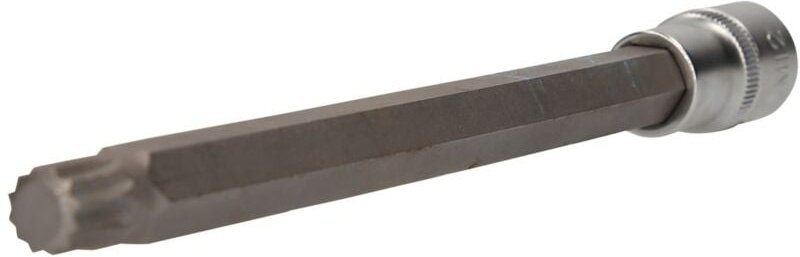 Brilliant Tools - 1/2' Vielzahn-Bit-Stecknuss, 200 mm lang, M12