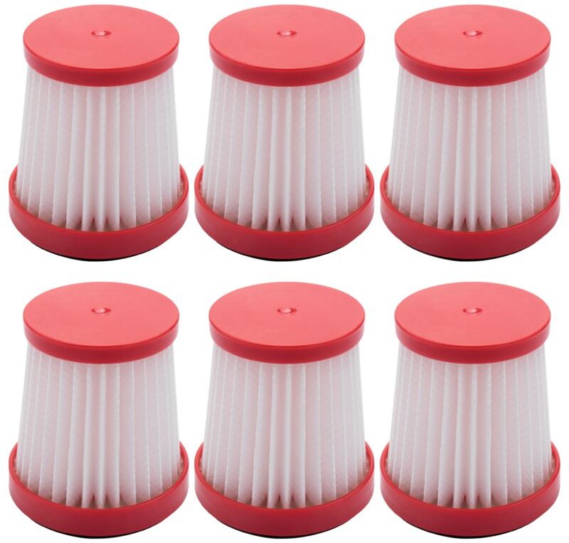 Ersatz für VC01 Handfilter-Zubehör, 6 Stück