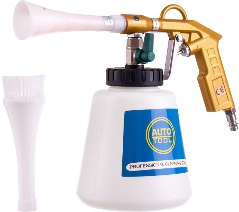 Pneumatische Pistole Zum Reinigen Und Waschen Von Autopolster