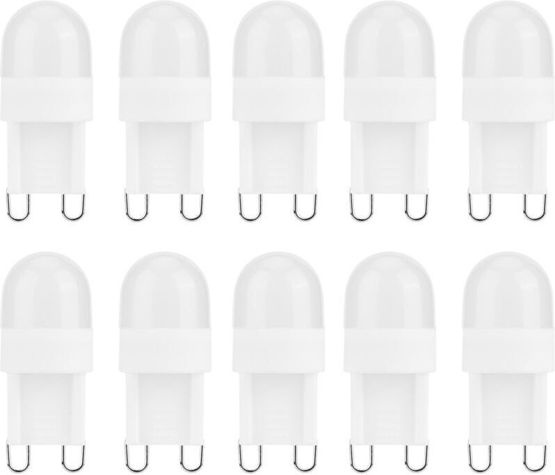 Thumbnail - Zoternen LED-Glühbirnen mit G9-Sockel, 1,5 W, kleiner Sockel, BiPin-Glühbirne für Kronleuchter, Innenbeleuchtung, 230 V,...