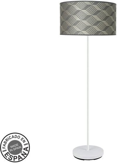 Fabrilamp - Boden De Lounge 1xE27 White Tetris Grau 163x40x40cm moda