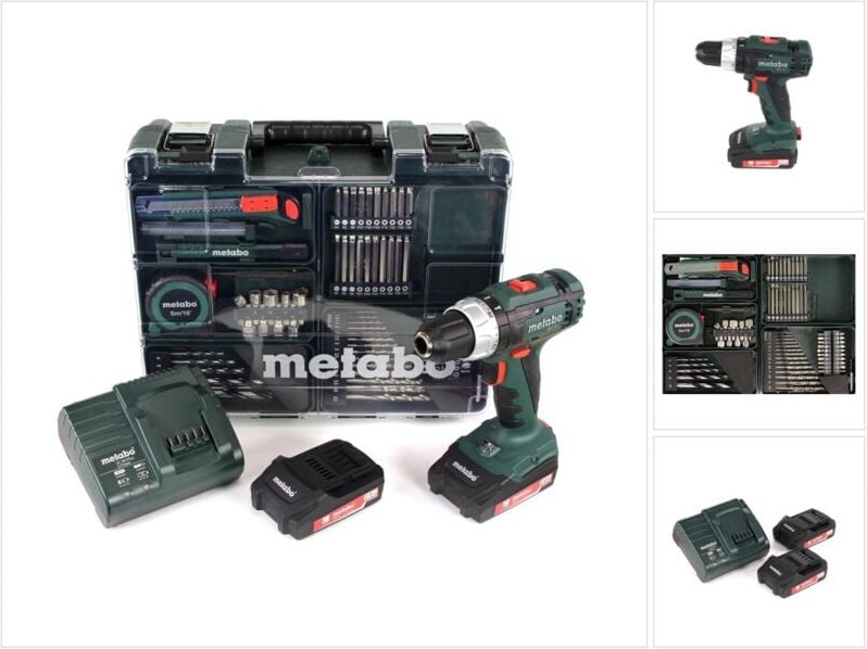 Metabo Akku-Bohrschrauber BS 18 L SET (602321870)