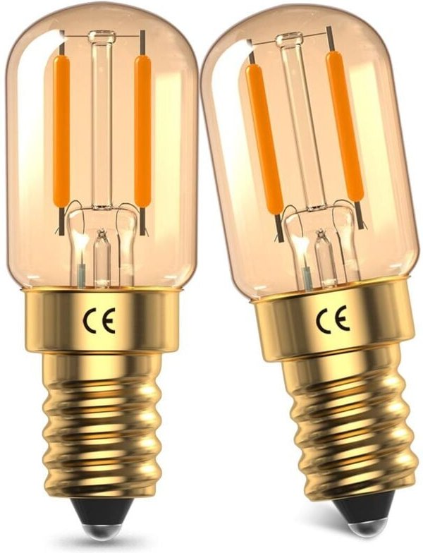 Thumbnail - E14 LED-Glühbirne, 1 W, Mini-Glühbirne aus bernsteinfarbenem Glas, weiches Warmweiß 2200 K, entspricht 10 W–15 W, E14 LE...