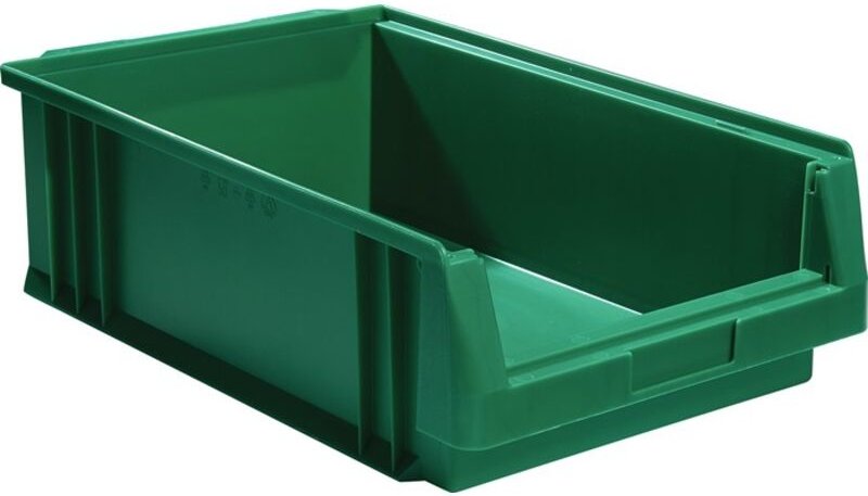 La-ka-pe Sichtlagerkasten plk 1c B315xT500xH150 mm grün