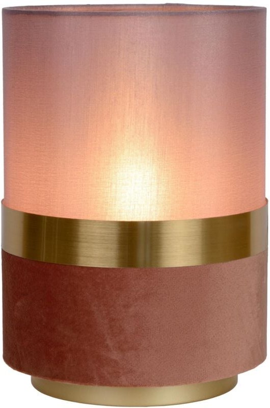 Lucide EXTRAVAGANZA TUSSE - Tischlampe - Ø 15 cm - 1xE14 - Rosa