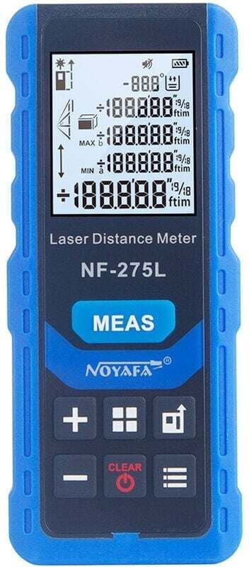 NF-275L Grüner Laserstrahl Laser-Entfernungsmesser für den Innen- und Außenbereich, wiederaufladbarer tragbarer Laser-En...