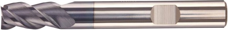 Schaftfräser lang vhm AlTiN+ Z3 45° hb 5,0 mm Fortis