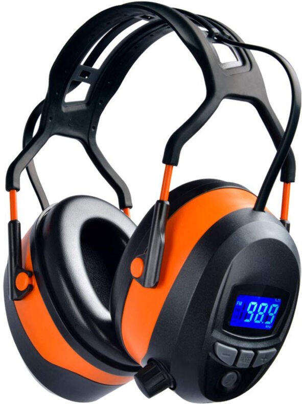 Gardtech - Gehörschutz Kapselgehörschutz mit Radio Bluetooth fm Sicherheits-Ohrenschützer mit nrr 29dB Lärmschutzkopfhör...