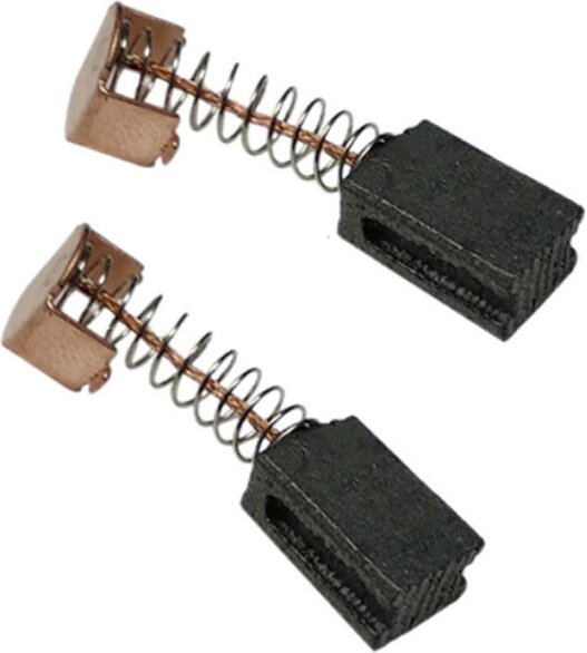 Trade-shop - 2x Motorkohlen / Kohlebürsten / Schleifkohlen / Kohlestifte 5x8x12mm für Black & Decker G720 G720K-B3 GR750...