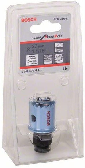 Lochsäge Sheet Metal 27 mm, 1 1/16' - Bosch