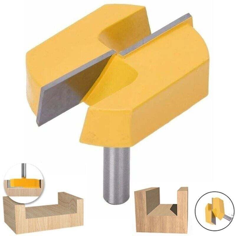 8-mm-Schaftfräser, Fräser für Oberfräse, Trimmer und Spindelformmaschine, 8 x 57 mm Bodenreinigungs-, Hobel- und Flächen...