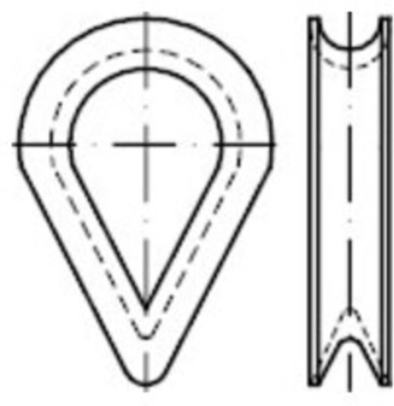 Pösamo din 6899 (ehem.) st galZn b 7/RW 8 hp 25 Stk