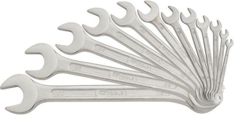 Ks Tools Doppel-Maulschlüssel-Satz, 12-tlg, 6x7-30x32 mm