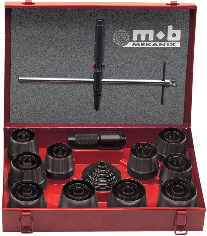 8004609001 Locheisen-Set - Peddinghaus