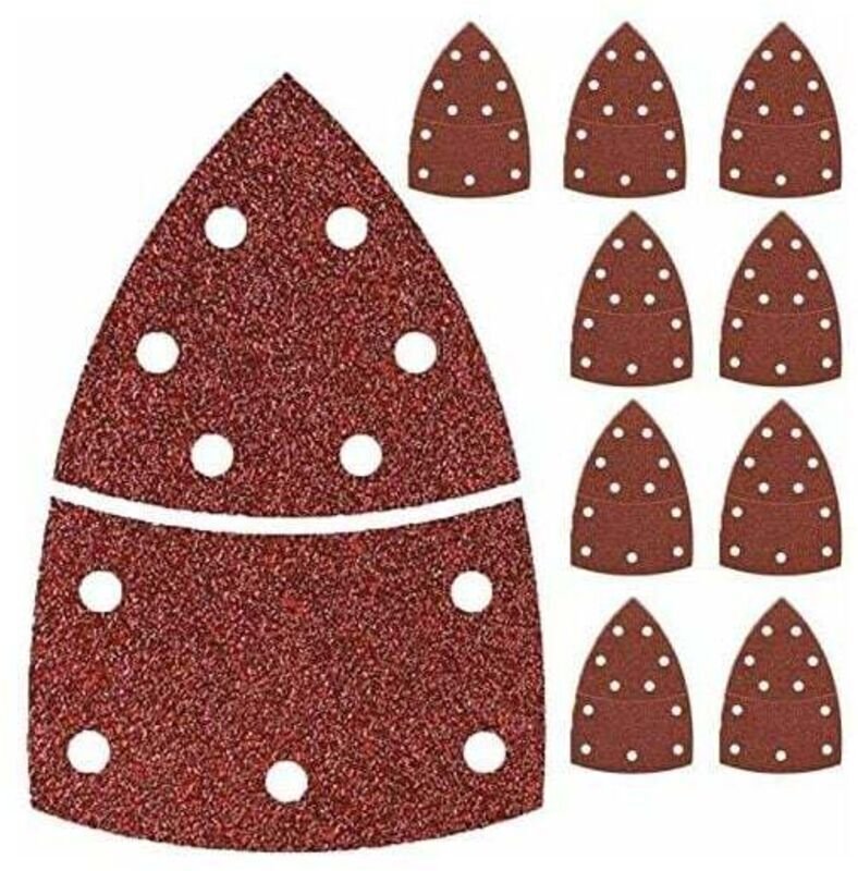 40 Stück Schleifblätter für verschiedene Schleifmaschinen, passend für Bosch PSM 160 A, PSM 80 A, Prio Ventaro, Metabo F...