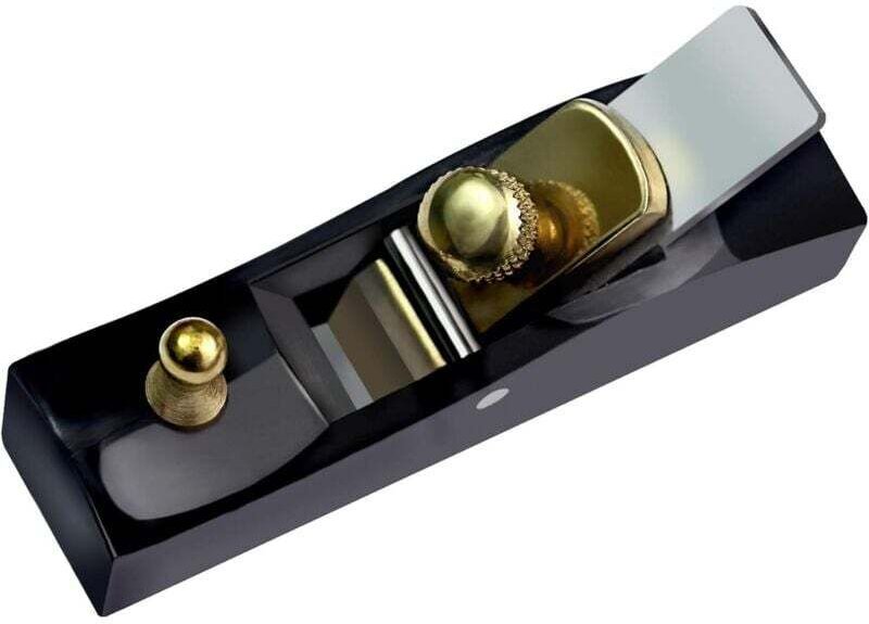 Vtizikl Mini raboteuse manuelle à bois – Outil à une main pour le travail du bois, la coupe et le lissage de surface