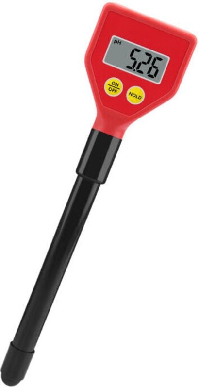 Ahlsen Boden-pH-Messgerät, PH-98103 Tragbarer Wasser-pH-Tester, digitales Boden-pH-Messgerät für Schulschwimmbecken, Lab...