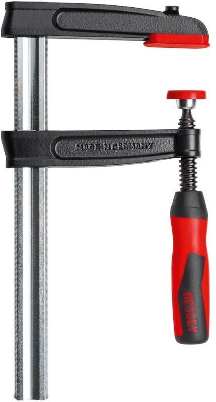 Thumbnail - Temperguss-Schraubzwinge TPN-BE-2K 800/120 Bessey TPN80S12BE-2K Spann-Weite (max.):800 mm Ausladung