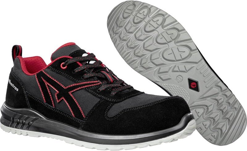 Thumbnail - Albatros CLIFTON LOW SRC 648700210000046 Sicherheitsschuh S3 Schuhgröße (EU): 46 Schwarz, Rot 1 Paa