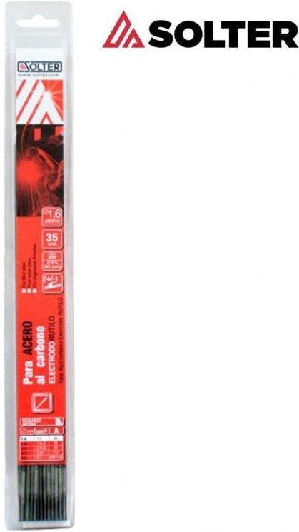 Solter - Rutilelektrode für Kohlenstoffstahl 3,2 mm (Blister 20 Einheiten)