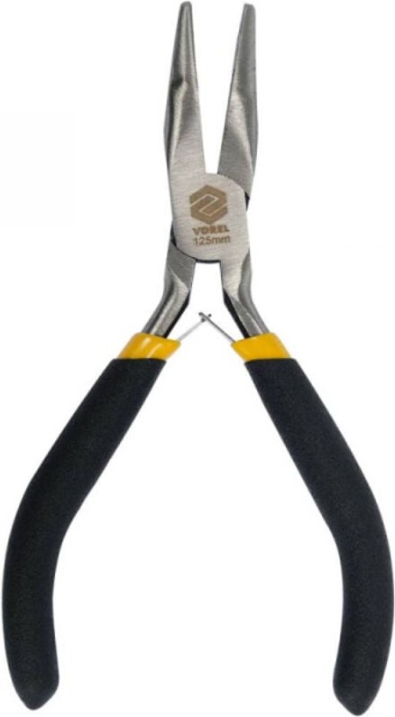 Mini-Zange mit gebogener Spitze 125 mm 42304 vorel