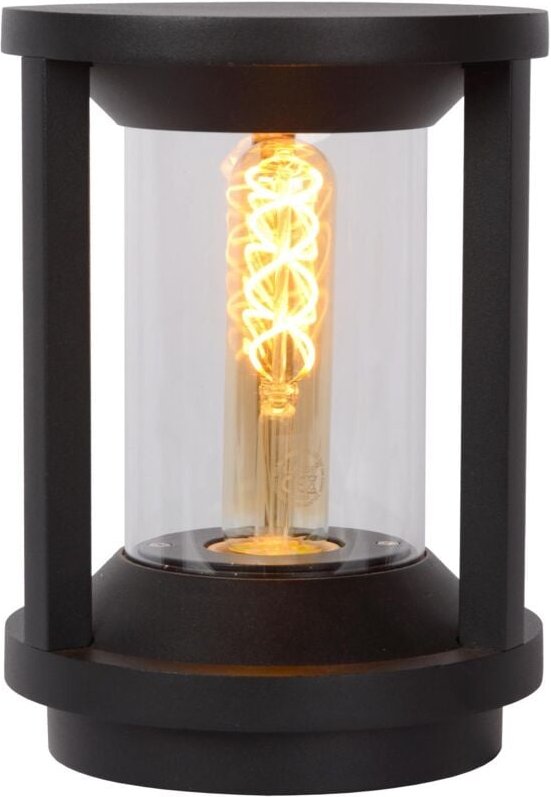 Lucide - cadix - Pollerleuchte - ø 16 cm - 1xE27 - IP65 - Schwarz