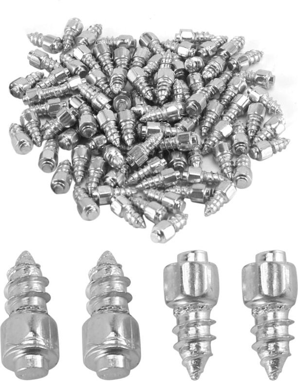 Tlily - 9 Mm Reifen Schnee Spikes Anti-Rutsch Anti-Eis für Auto Fahrrad Motorrad atv suv