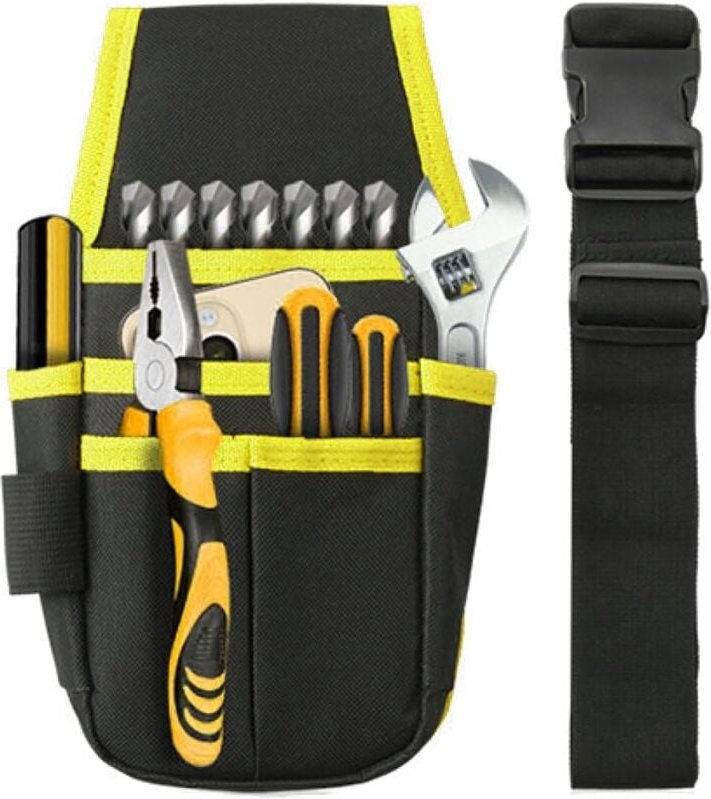 Thumbnail - Professionelle Werkzeugtasche, Elektriker-Werkzeuggürtel, Werkzeughalter-Gürteltasche, professionelle Elektriker-Tasche,
