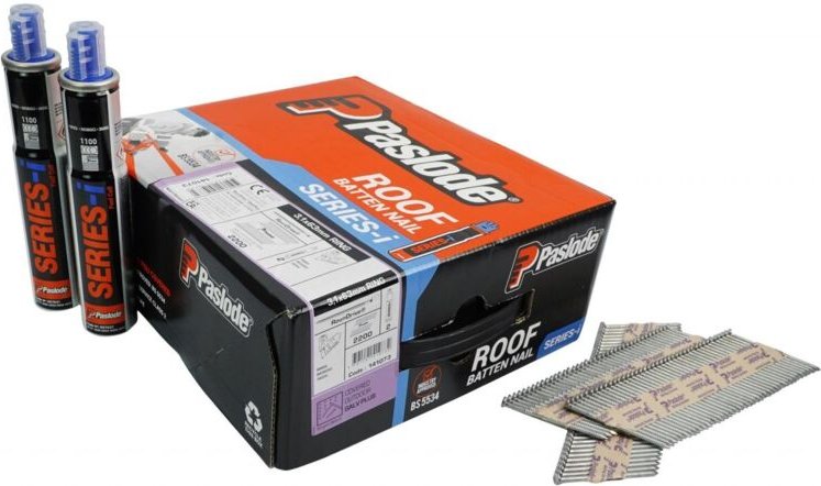 Packung mit 2500 SPIT verzinkten IM90I gekerbten Spitzen – 2,8 x 75 mm – 142019