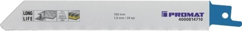 Säbelsägeblatt L.130mm Bi 24Z./Zoll flex.fein Promat 5St./VE
